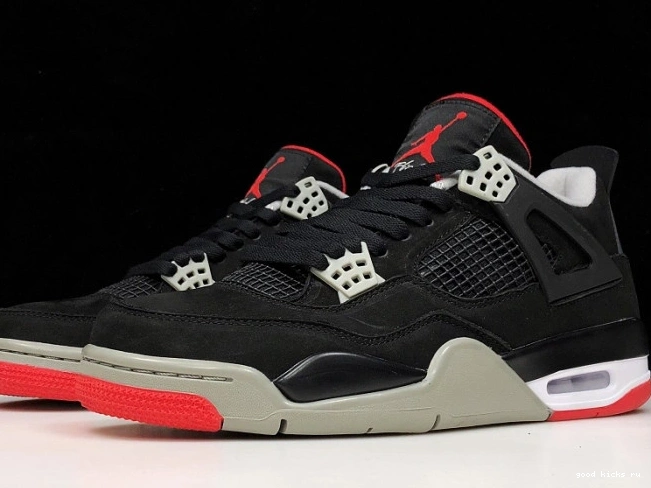 BLACK RETRO JORDAN 308497-060 CEMENT 4 0810